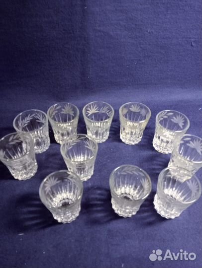 Хрустальные стопки