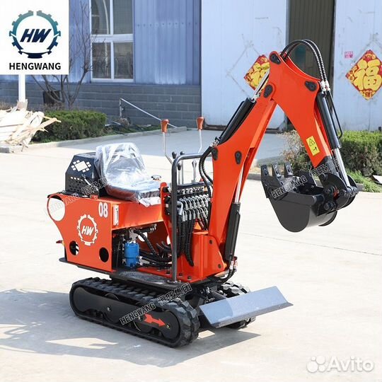 Мини-экскаватор HengWang HW-0.8, 2023