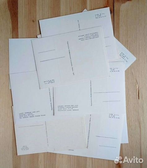 Венгерская живопись на Советских открытках, 19шт