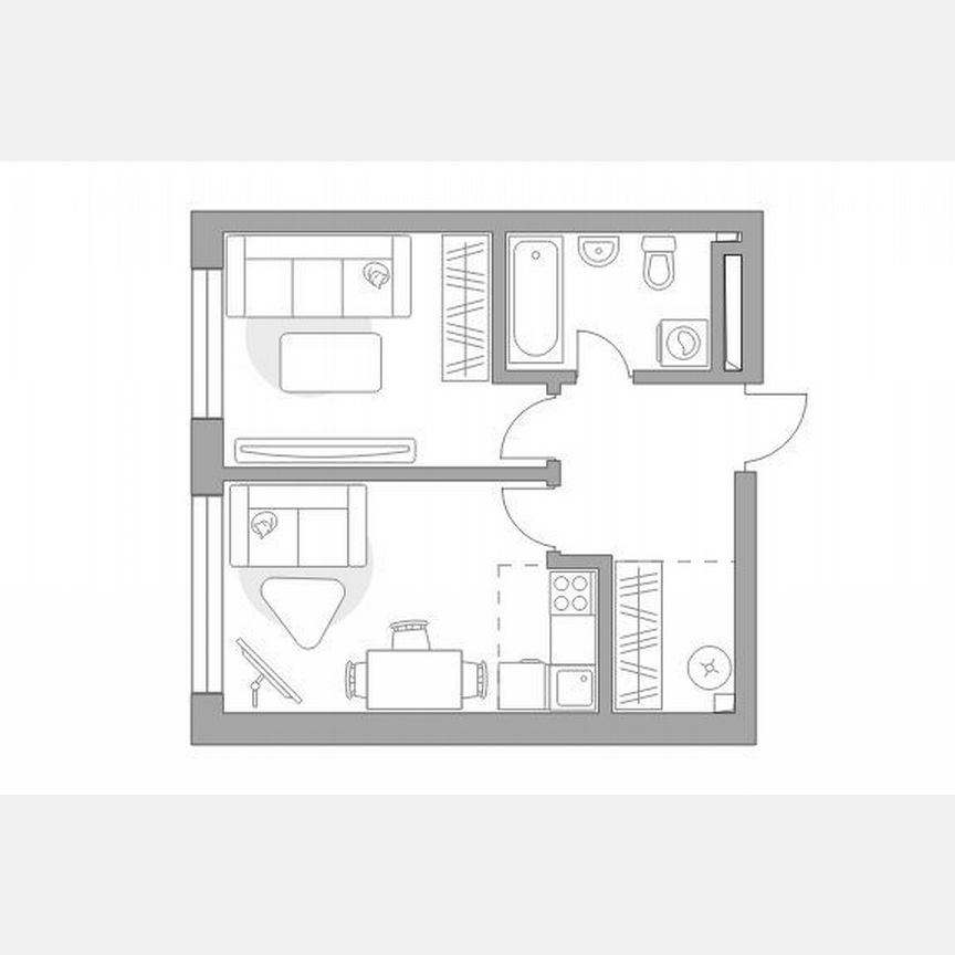 1-к. квартира, 39,4 м², 27/32 эт.