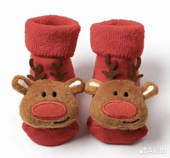 Новые новогодние детские носочки