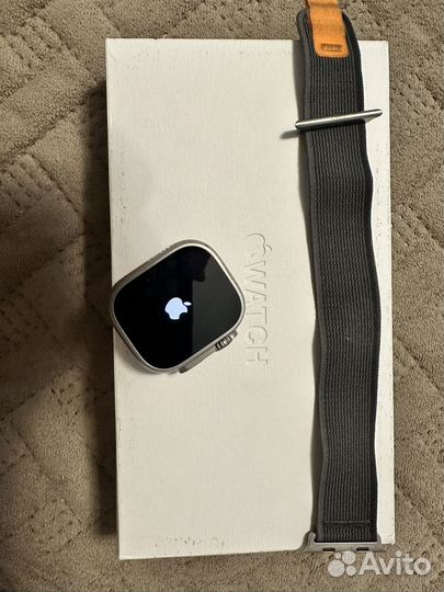 Apple Watch Ultra 49mm Titanium Black/Gray Trail