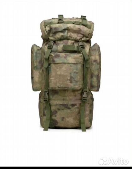 Тактический рюкзак 75л мох мультикам