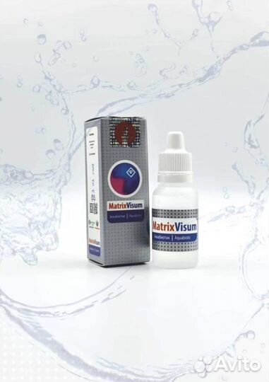 Капли для глаз (снимите очки и контактные линзы дл