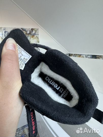 Зимние ботинки reima qing 22р