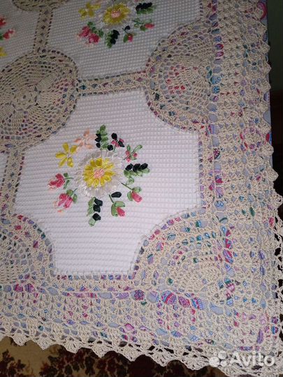 Чайная скатерть в винтажном стиле