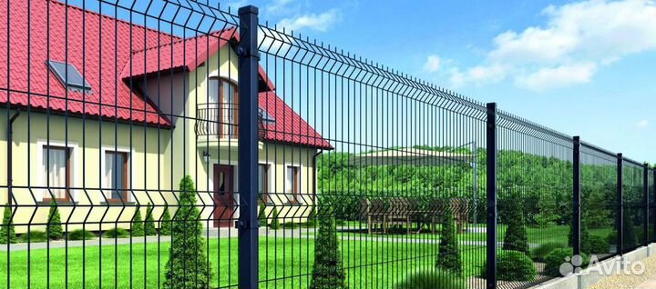 Забор 3d