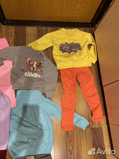 Детские вещи пакетом для девочек 110