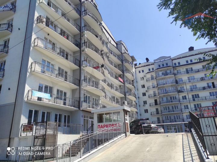 1-к. апартаменты, 37 м², 6/7 эт.