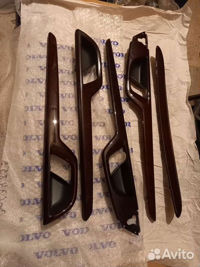 Декоративные накладки дверей volvo s60, v70, xc70