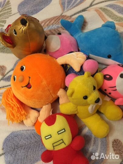 Мягкие игрушки пакетом