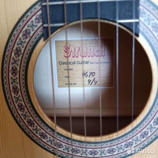 Акустическая гитара Strunal 4670 4/4 Чехия