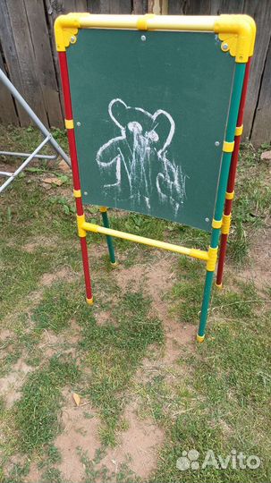 Мольберт детский двухсторонний