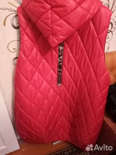 Жилетка женская утепленная размер 58-60