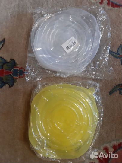 Силиконовые крышки 6 шт