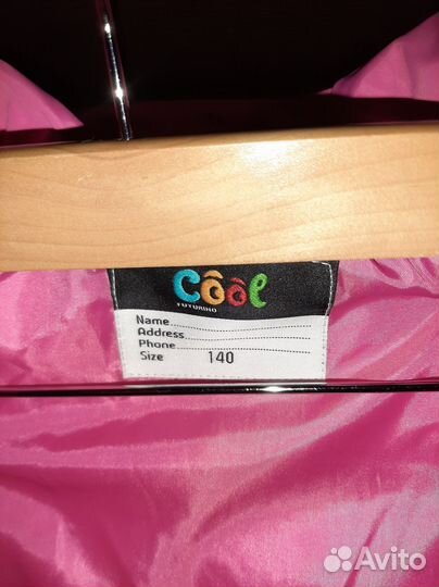 Зимний пуховик на на девочку