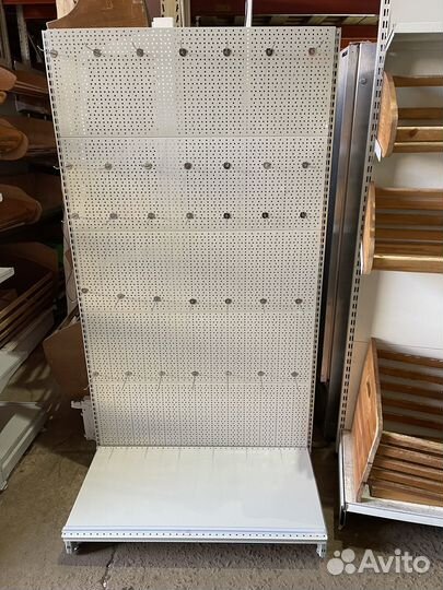 Стеллаж торговый перфорированный 100/50/195