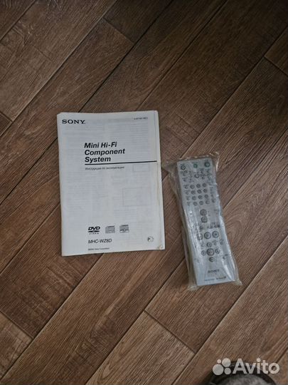 Мини hi fi система Sony