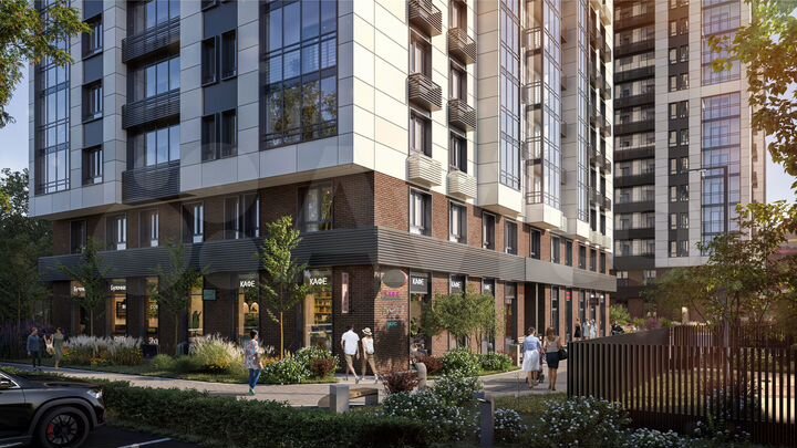 1-к. квартира, 37,4 м², 3/24 эт.