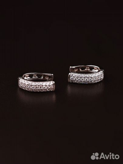 Золотые серьги