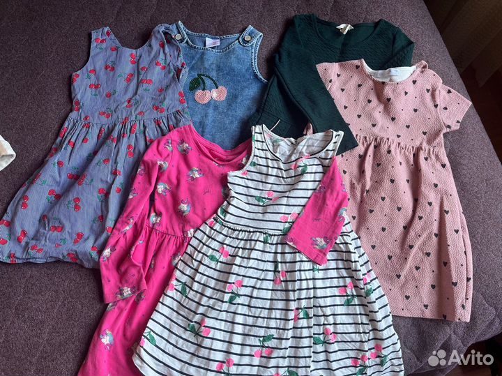 Вещи пакетом на девочку 104-110