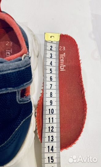 Кроссовки Tombi рр 23, слипоны рр 24