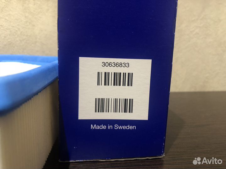 Фильтр воздушный хс 90 хс70 для Volvo 30636833