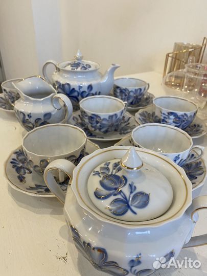 Чайный сервиз фарфор