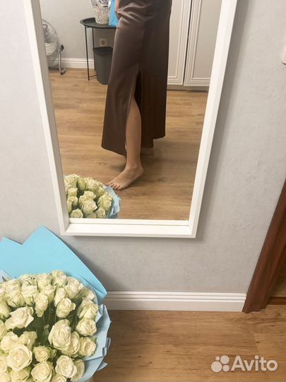 Атласная юбка