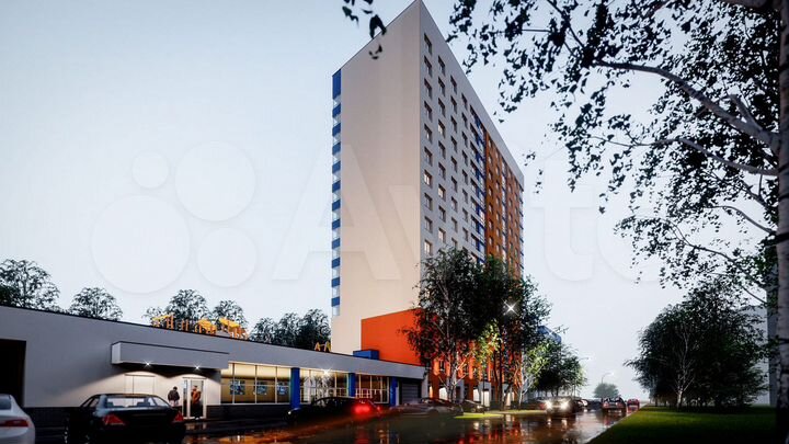 3-к. квартира, 93,7 м², 7/16 эт.