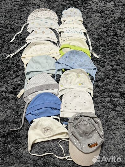 Чепчик для новорождённого