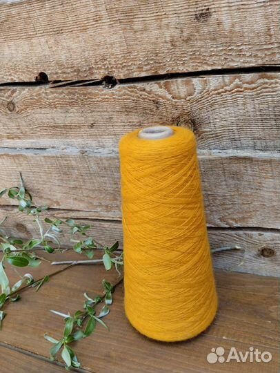 Пряжа бобинная Италия полумеринос Folco