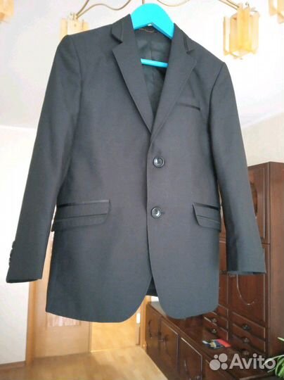 Костюм для мальчика 134, черный