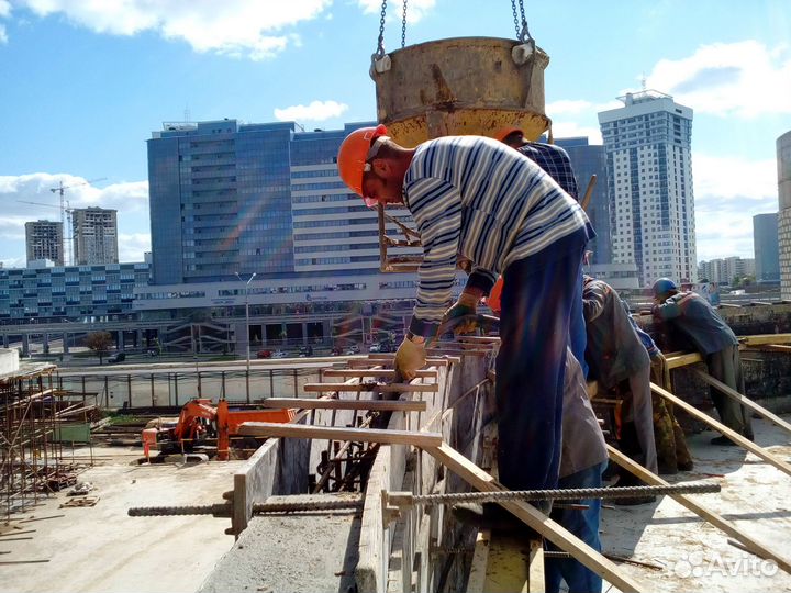 Бетонщик на вахту