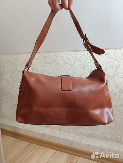 Сумка женская натуральная кожа бу