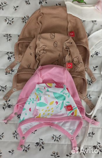 Чепчики и шапочки для новорожденных