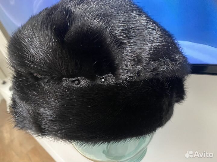 Женская норковая новая меховая шапка