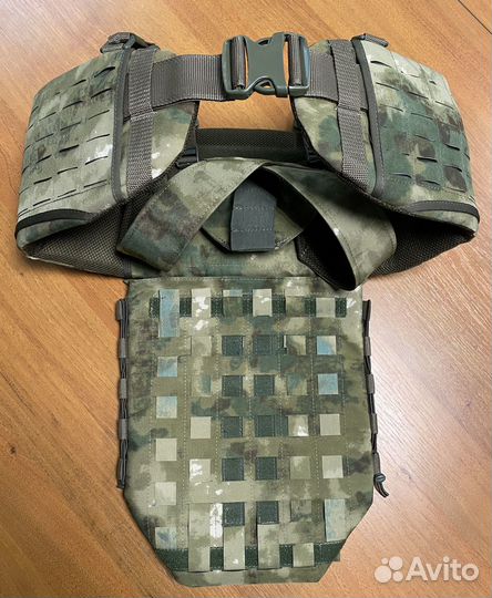 Пояс варбелт с броней комплект