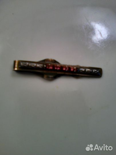 Заколка для галстука, СССР, серебро