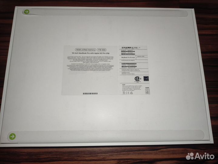 Apple MacBook Pro 16 M2 2023 16/1Tb Silver mnwd3LL