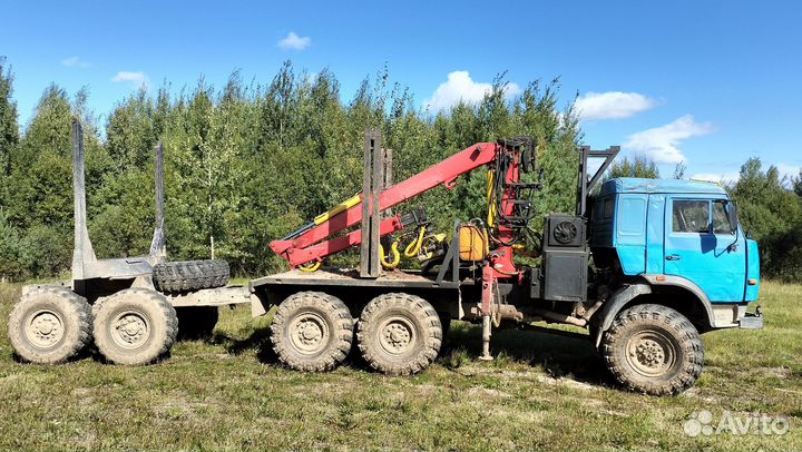 Камаз 43118 с кму 2008 г.в