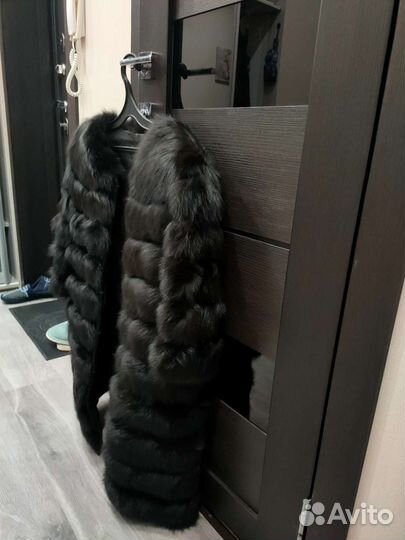 Шуба из песца