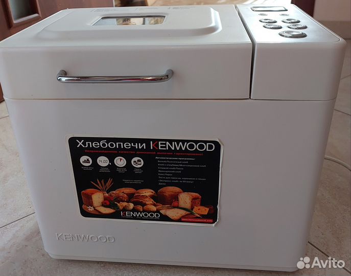 Хлебопечка kenwood bm 250