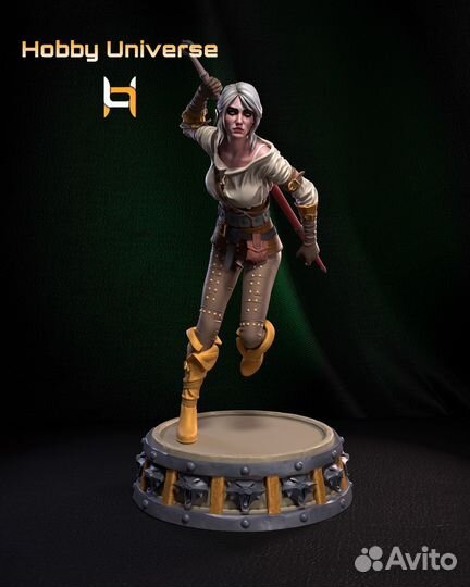 Фигурка Геральт ведьмак (cyberpunk 2077 editions)