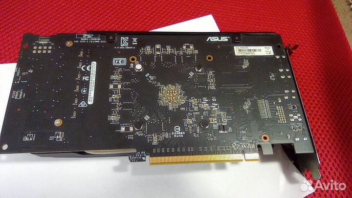 Видеокарта asus Dual Radeon RX 580 OC 8GB