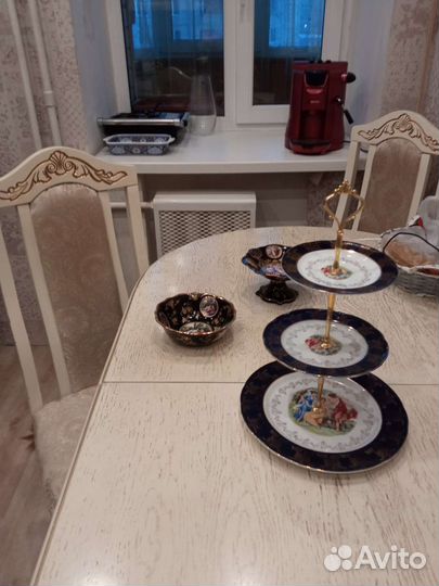 Этажерка ваза для фруктов Мадонна гдр