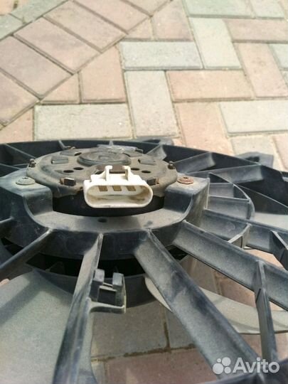 Вентилятор радиатора ford mondeo 3, 1.8, 2.0л