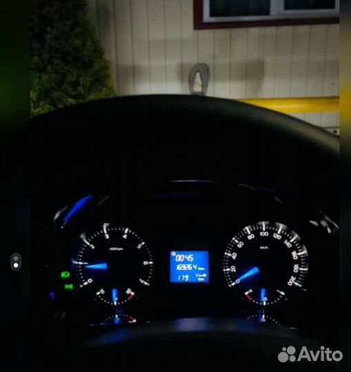 Пересвет приборной панели приора 2