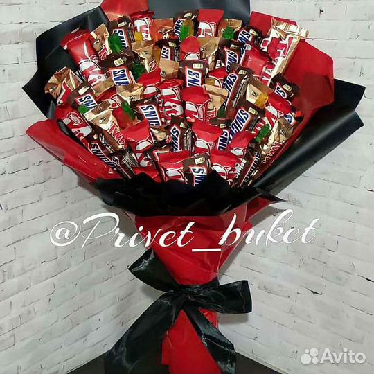 Сладкие букеты