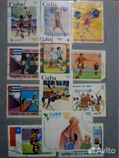 Марки cuba спорт